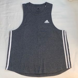 GREY ADIDAS TANK TOP SIZE L